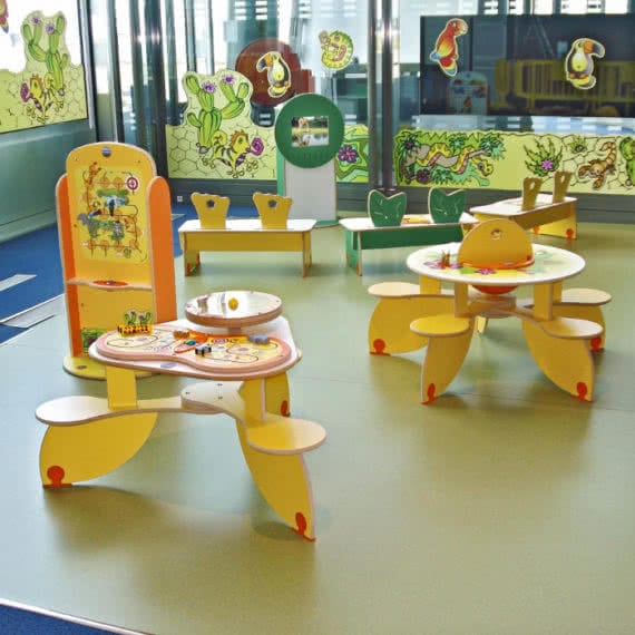 Espace enfants aéroport