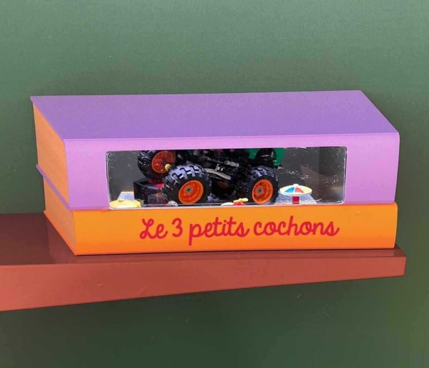 Jeu LEGO scène 3 petits cochons