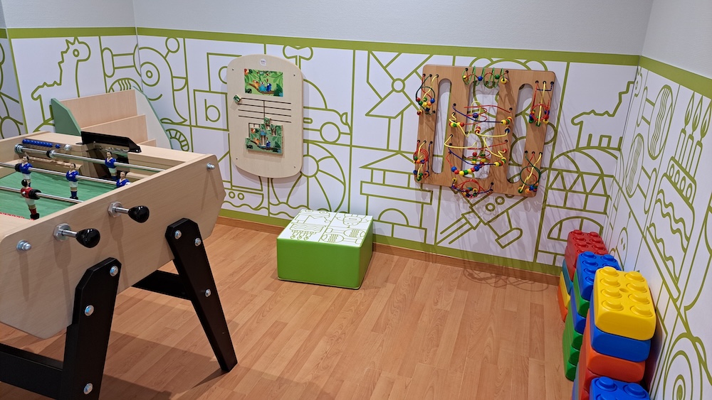 Aménagement d'un espace enfant dans un restaurant