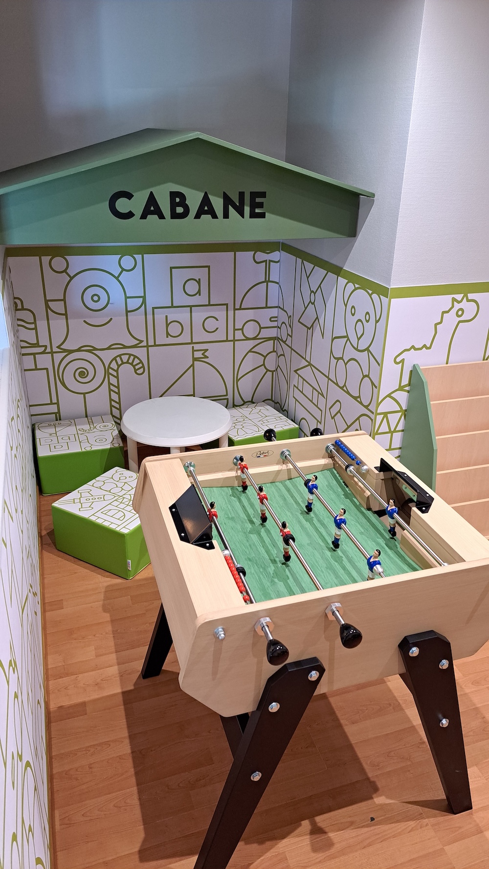 Création d'un espace enfant dans un restaurant