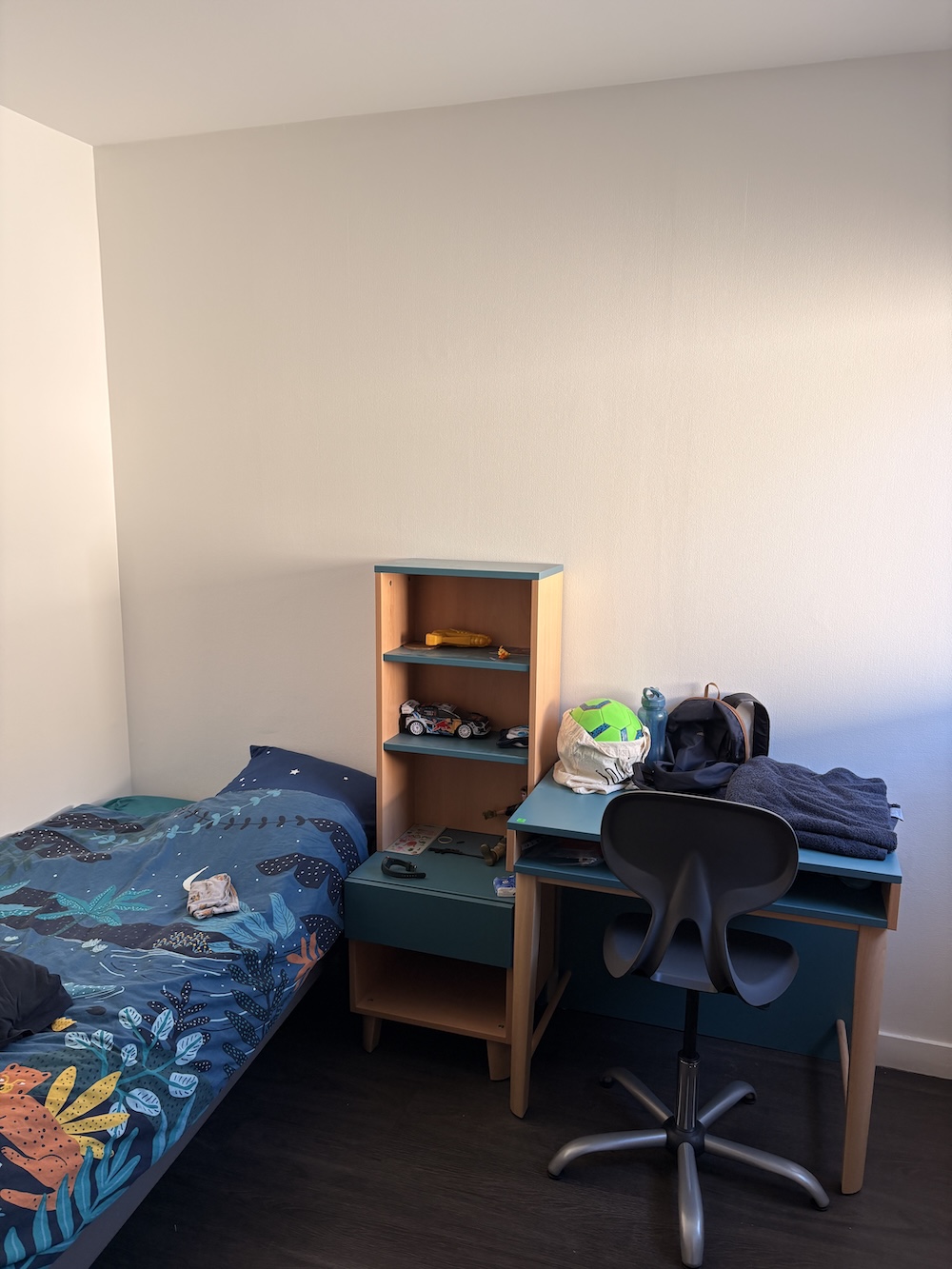 Aménagement chambre ados dans une maison d'enfants